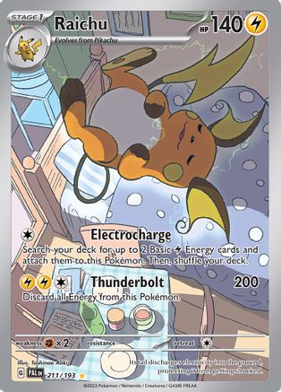 Raichu (211/193) - SV02 Paldea Evolved Holofoil