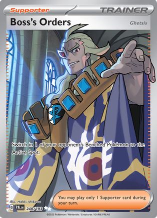 Boss's Orders (248/193) - SV02 Paldea Evolved Holofoil
