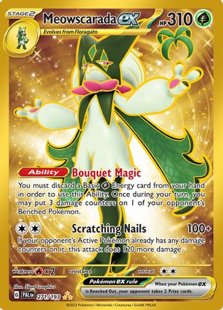 Meowscarada ex (271/193) - SV02 Paldea Evolved Holofoil