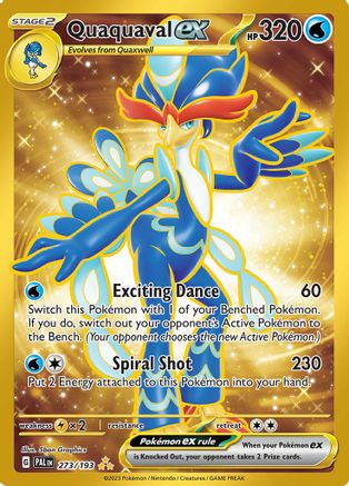 Quaquaval ex (273/193) - SV02 Paldea Evolved Holofoil