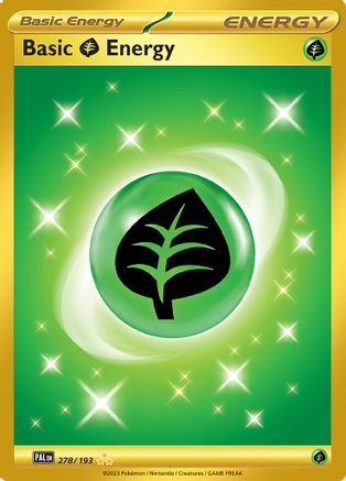 Basic Grass Energy (278/193) - SV02 Paldea Evolved Holofoil