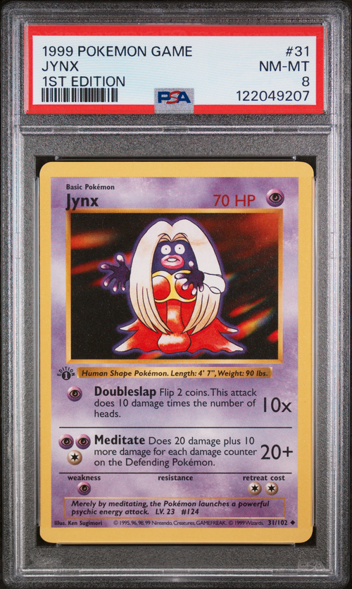 PSA Card Front