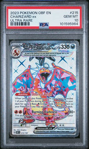PSA 10 CHARIZARD EX PREMIUM COLLECTION