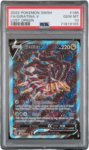 PSA 10 FA/GIRATINA V LOST ORIGIN