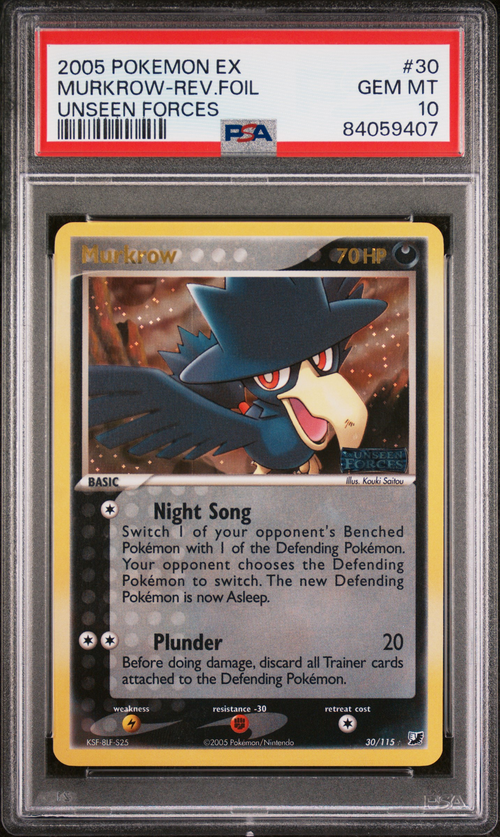 PSA Card Front