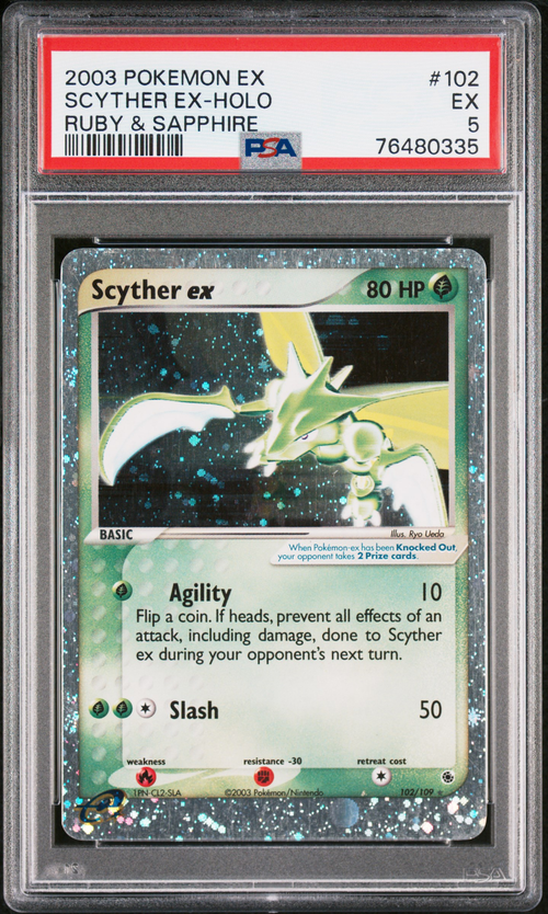 PSA Card Front