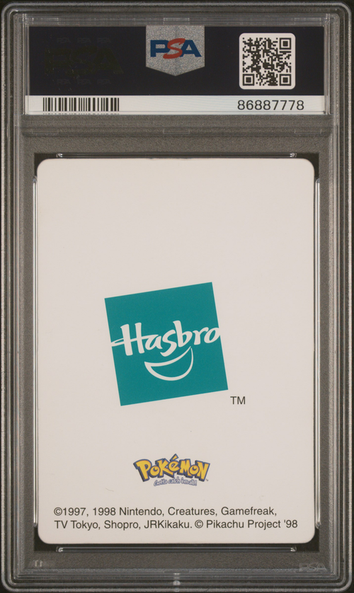 PSA Card Back
