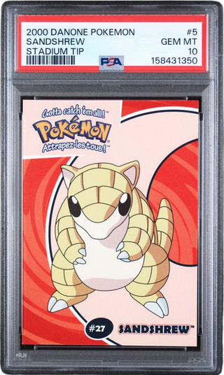 PSA 10 SANDSHREW 5/40 STADIUM TIP