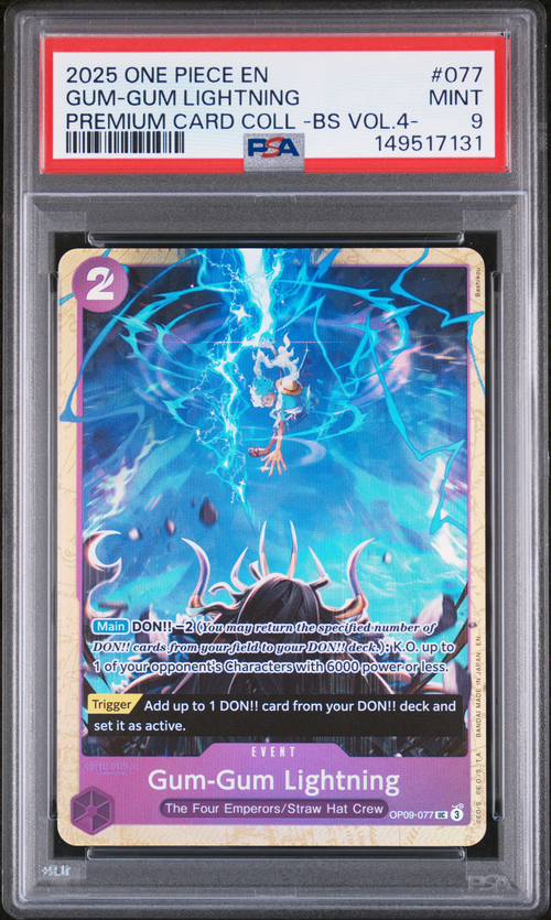PSA Card Front