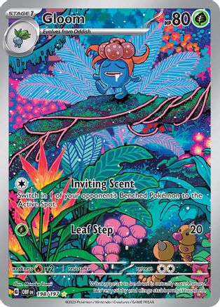Gloom (198/197) - SV03 Obsidian Flames Holofoil