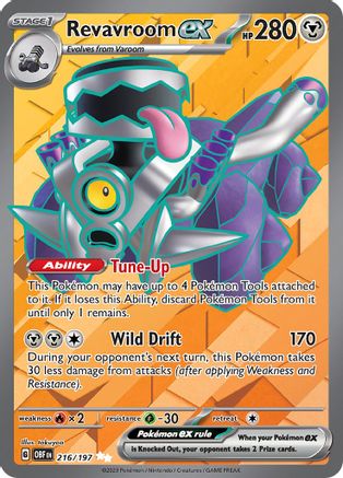 Revavroom ex (216/197) - SV03 Obsidian Flames Holofoil
