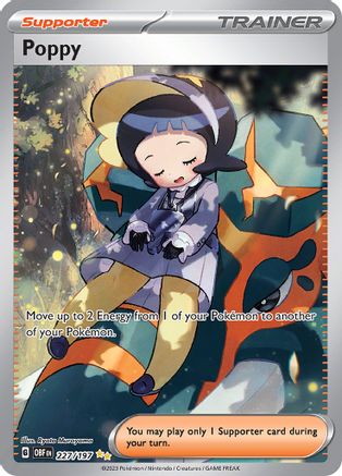 Poppy (227/197) - SV03 Obsidian Flames Holofoil