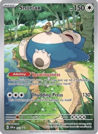 Snorlax (51) - SV Scarlet & Violet Promo Cards Holofoil