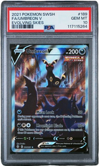 PSA 10 FA/UMBREON V EVOLVING SKIES