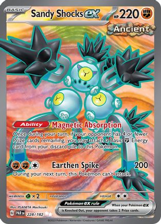 Sandy Shocks ex (228/182) - SV04 Paradox Rift Holofoil