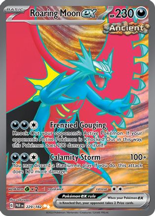 Roaring Moon ex (229/182) - SV04 Paradox Rift Holofoil