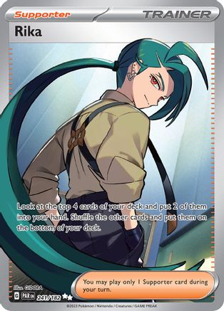Rika (241/182) - SV04 Paradox Rift Holofoil