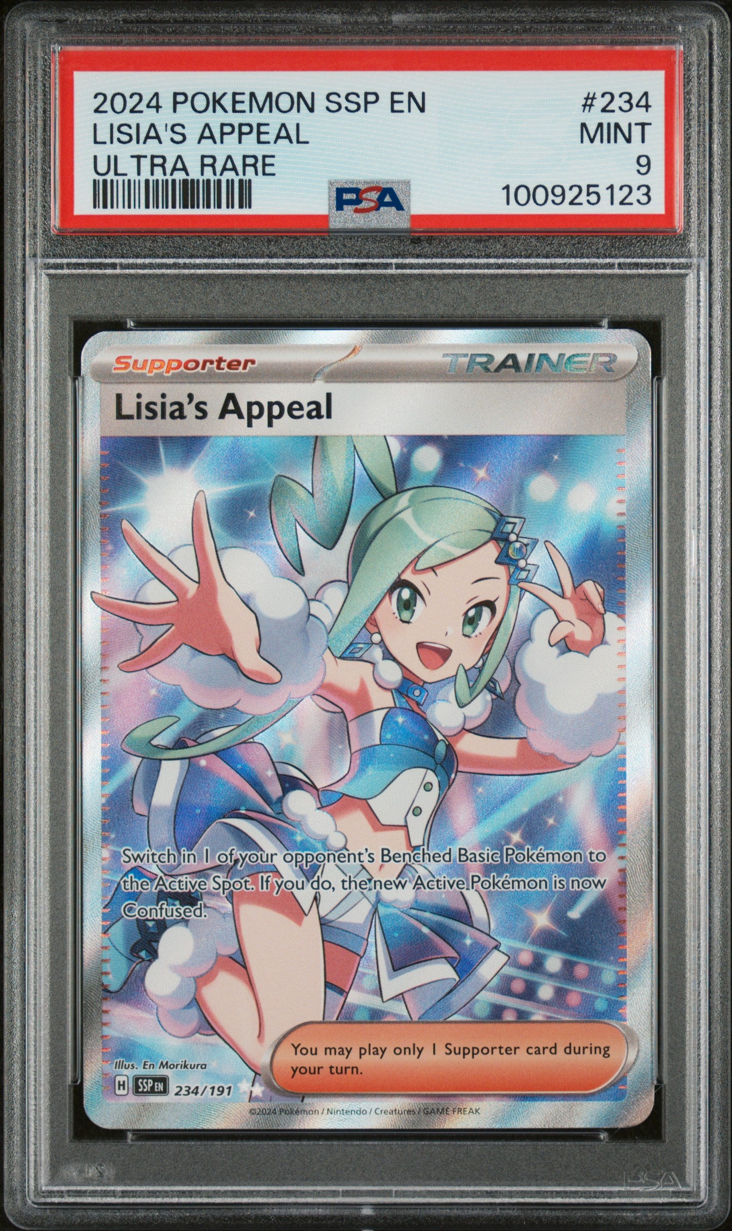 PSA 9 LISIA'S APPEAL ULTRA RARE