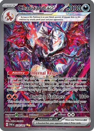 Charizard ex (234/091) - SV Paldean Fates Holofoil