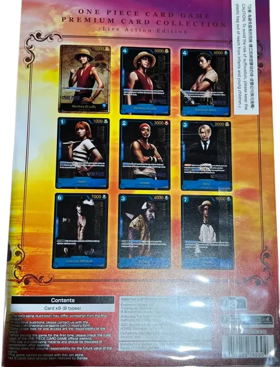 One Piece Premium Card Collection Live Action Edition - Sealed (English)