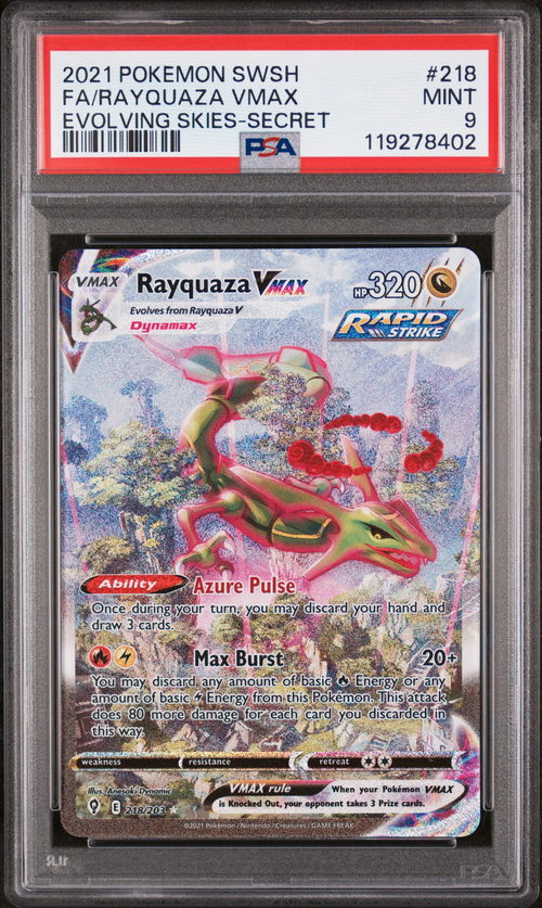 PSA Card Front