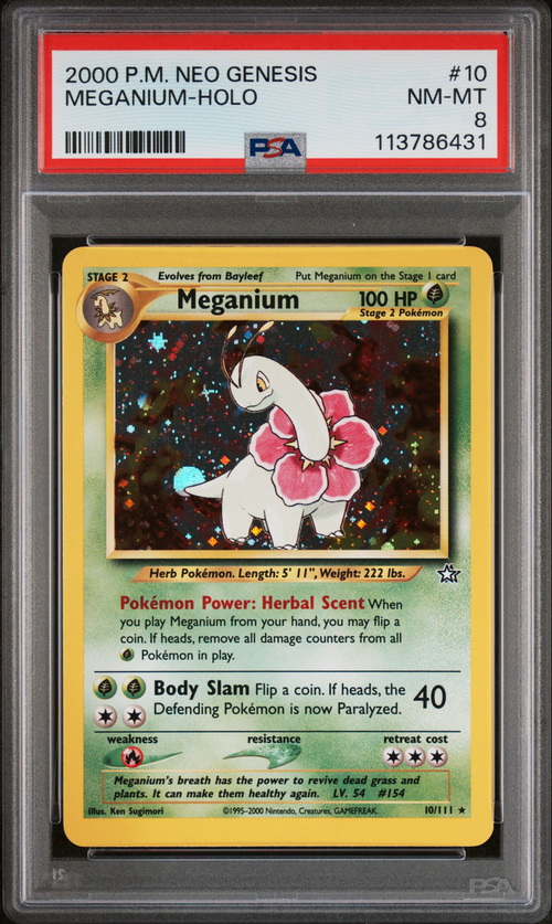 PSA Card Front