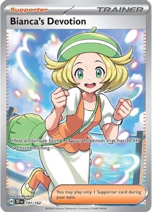 Bianca's Devotion (197/162) - SV05 Temporal Forces Holofoil