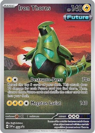 Iron Thorns (98) - SV Scarlet & Violet Promo Cards Holofoil