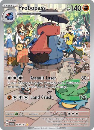 Probopass (182/167) - SV06 Twilight Masquerade Holofoil