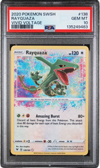 PSA 10 RAYQUAZA VIVID VOLTAGE