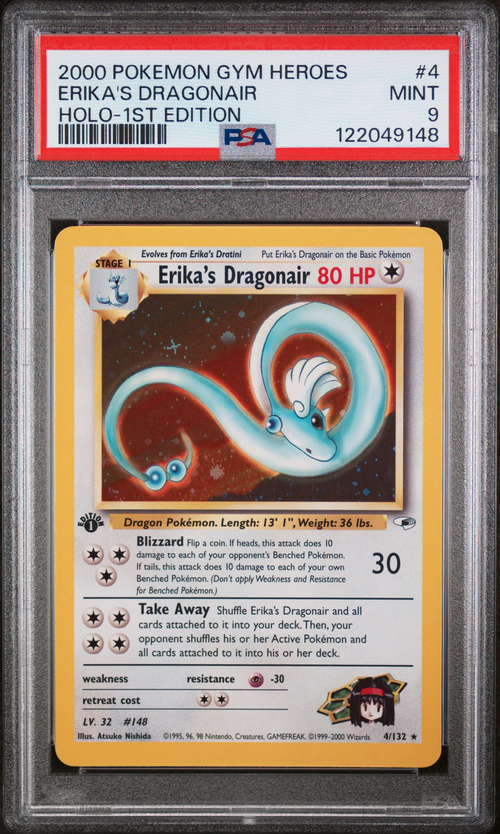 PSA Card Front