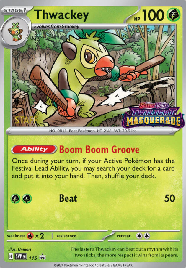 Thwackey - SVP115 - STAFF Prerelease Promo