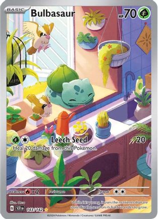 Bulbasaur (143/142) - SV07 Stellar Crown Holofoil
