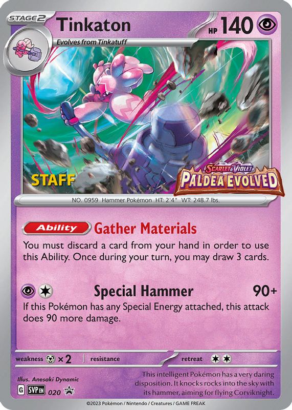 Tinkaton - SVP020 - Staff Promo