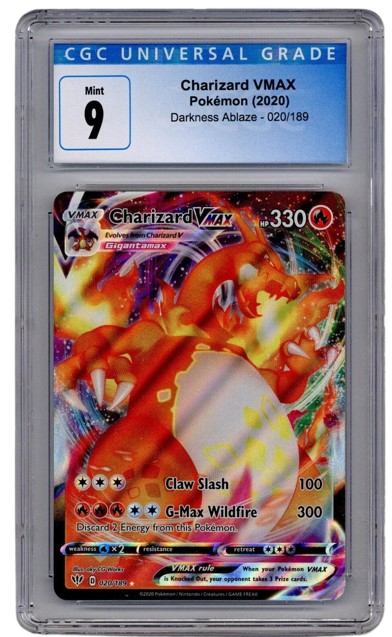 CGC 9 CHARIZARD VMAX