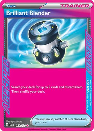 Brilliant Blender (164/191) - SV08 Surging Sparks Holofoil