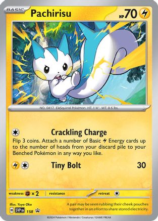 Pachirisu (158) - SV Scarlet & Violet Promo Cards Holofoil