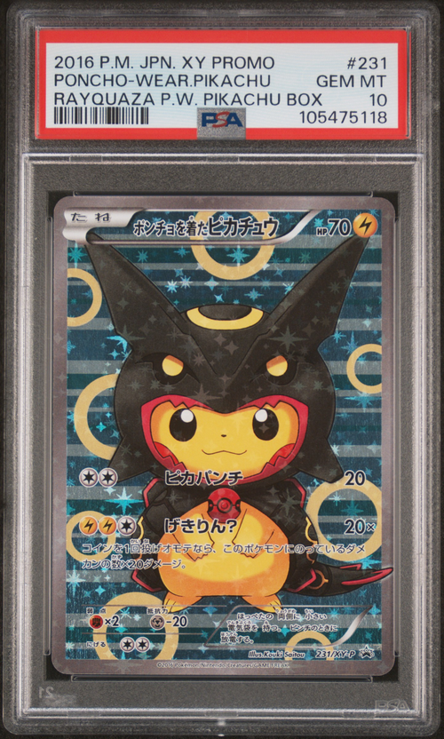 PSA Card Front