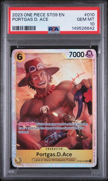 PSA 10 PORTGAS D. ACE