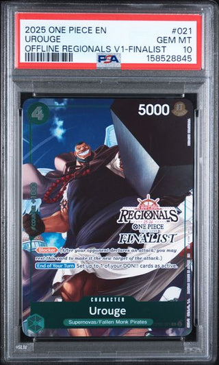 PSA 10 UROUGE OFFLINE REGIONALS V1-FINALIST