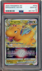 PSA 10 DRAGONITEVSTAR POKEMON GO