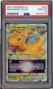 PSA 10 DRAGONITEVSTAR POKEMON GO