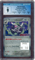 CGC 9 REVAVROOM STAFF SCARLET&VIOLET PRERELEASE