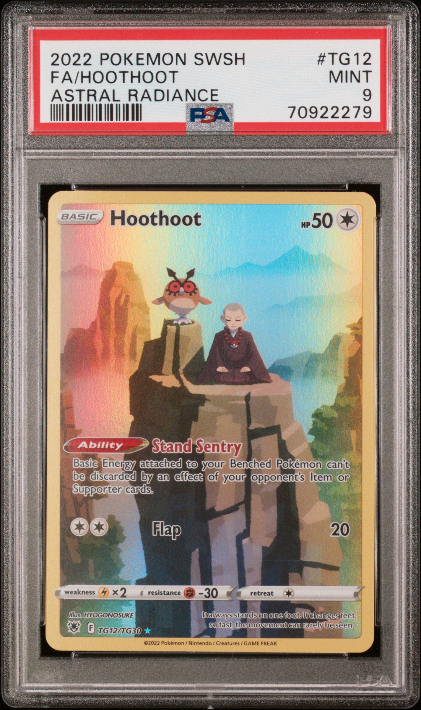 PSA 9 FA/HOOTHOOT ASTRAL RADIANCE