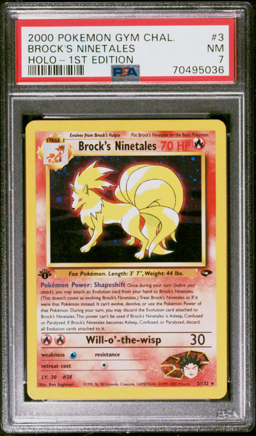 PSA Card Front