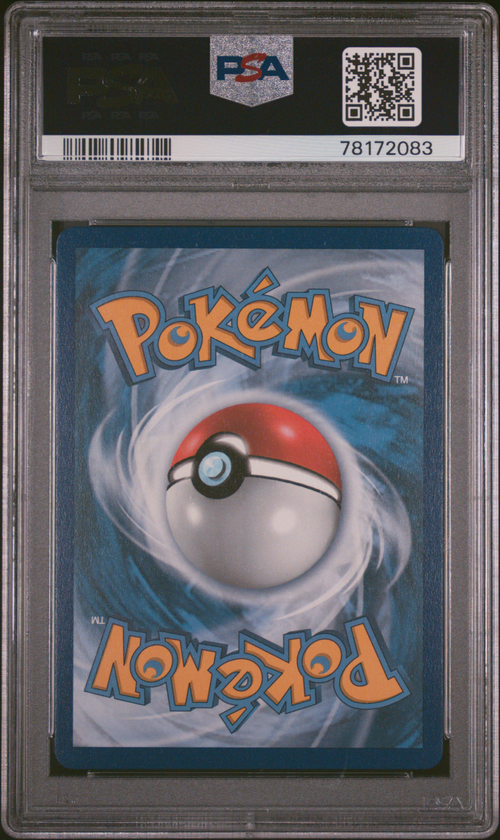 PSA Card Back