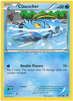 Clauncher (33/114) [Square Cut Misprint] XY Steam Siege