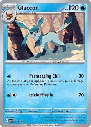 Glaceon (171) Cosmo Holo - SV Scarlet & Violet Promo Cards Holofoil
