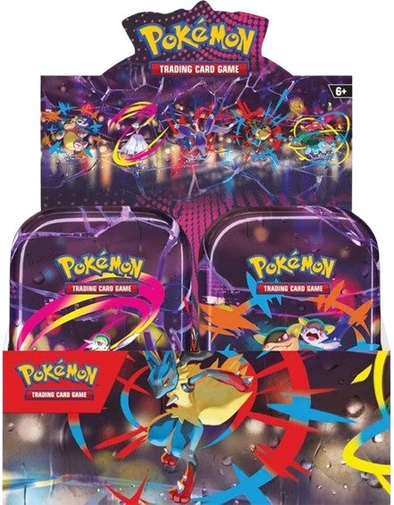Mega Evolutions Mini Tins Display Of 10