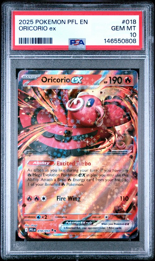 PSA Card Front